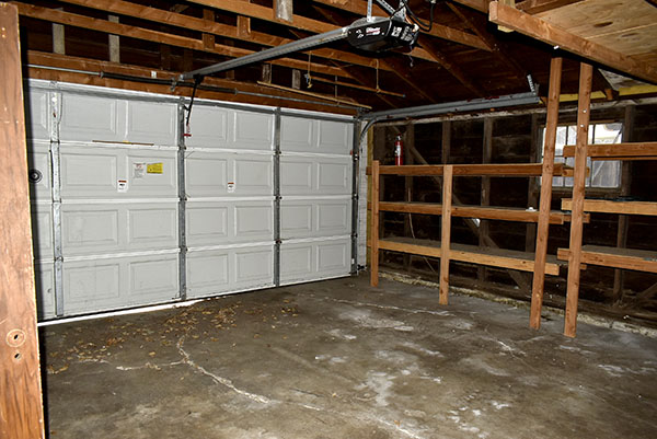 Inside Garage