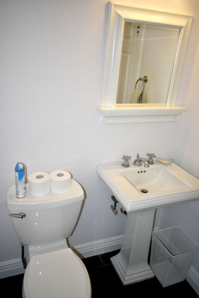 Den half bath