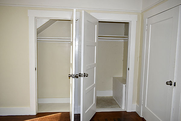 Main Bedroom Closets