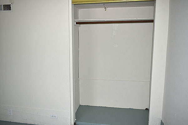 Basement room 3 Closet